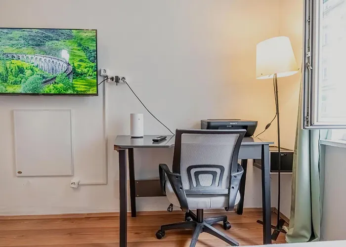 Apartamento Charming 1br Long Prater & Danube