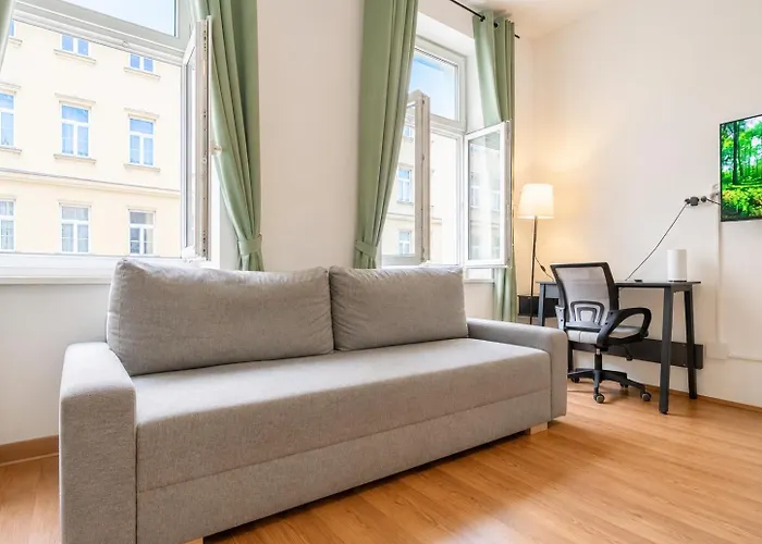 Apartamento Charming 1br Long Prater & Danube