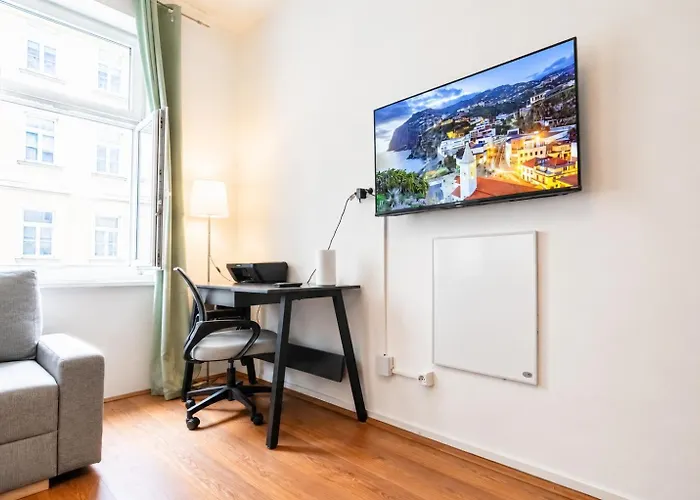 Apartamento Charming 1br Long Prater & Danube